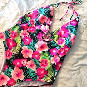 XL Extra Large Bathing Swim Suit Sexy Hawaiian